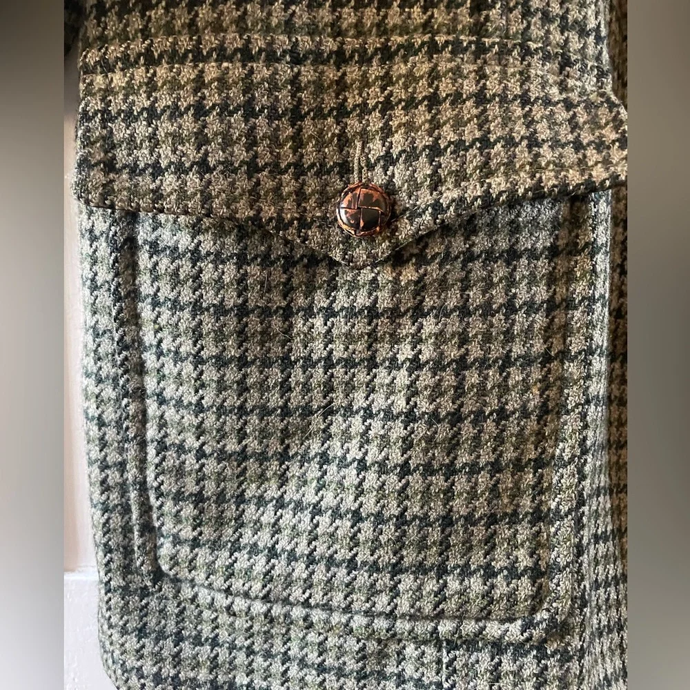 🌻HP🌻True VTG Woolrich 60s Tweed Coat size 44 - Picture 10 of 13
